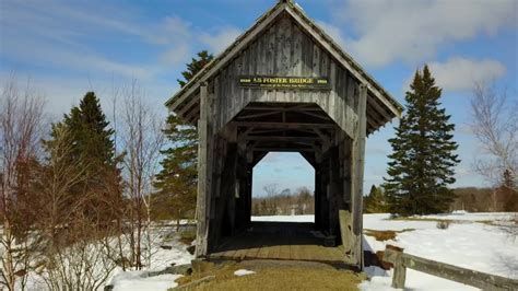 Cabot Plains Am Foster Bridge Cabot Vt March 2018 Green