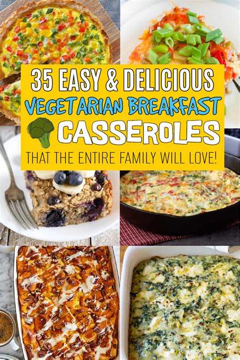 Vegetarian Breakfast Casseroles Eating On A Dime
