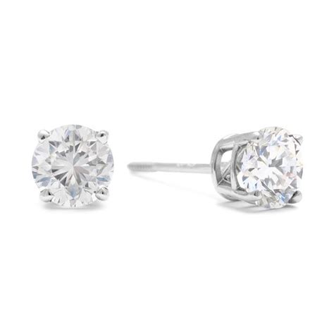 Our Most Affordable Ct Diamond Stud Earrings In K White Gold Superjeweler Com Stud