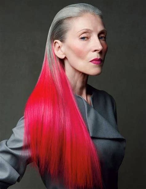 I hope you enjoyed this post! 10 inspiring older women proving edgy hair has no age ...