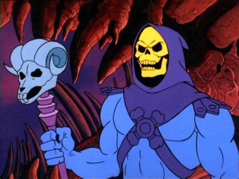 Skeletor From The Masters Of The Universe Cartoon Skeletor 80s