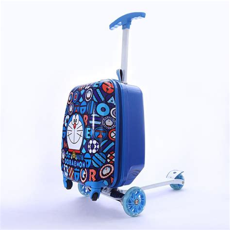 Kids Scooter Suitcase Storage Trolley Luggage Bag For Children Sale ️