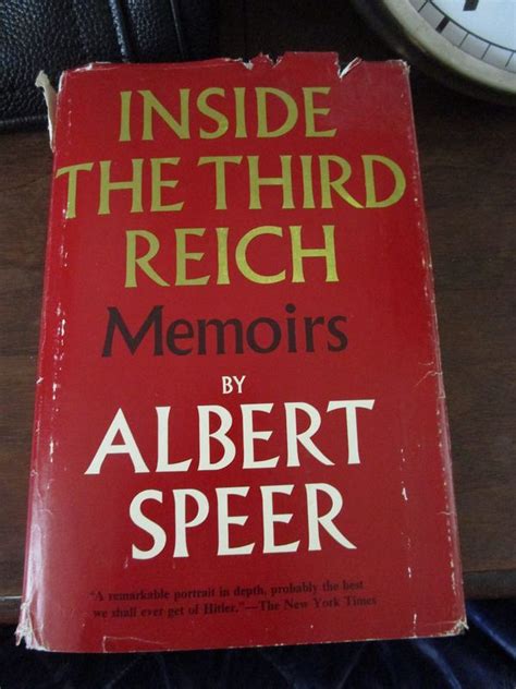 Eye For Film Inside The Third Reich Memoirs By Albert Speer