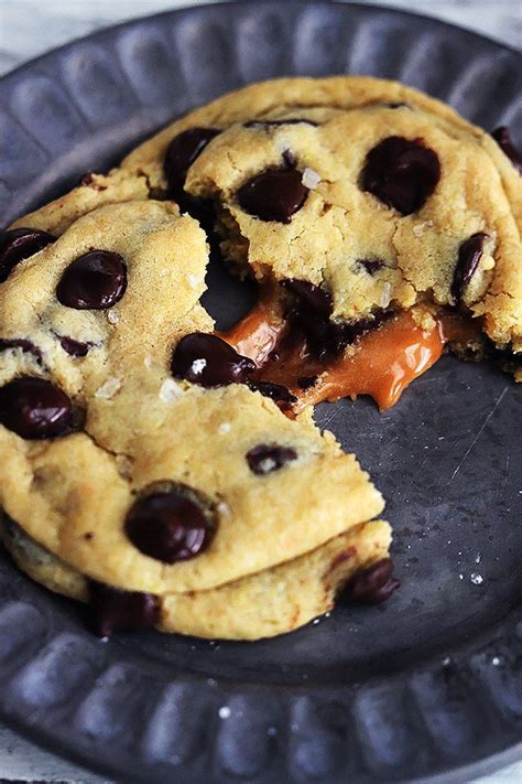 Salted Caramel Chocolate Chip Cookies Buzzfeed Post 16 Chocolate