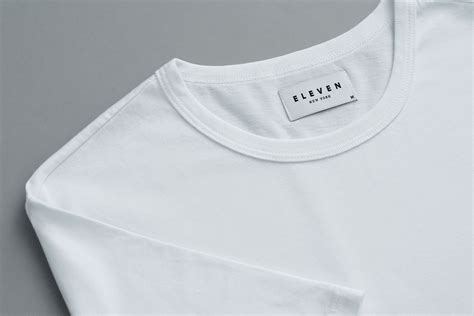 White Cotton T Shirt Eleven New York Athletic Wear And Apparel White