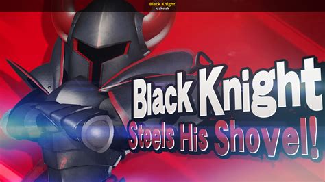 Black Knight Super Smash Bros Wii U Mods