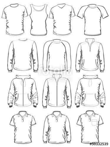 Vector Clothing Templates At Getdrawings Free Download