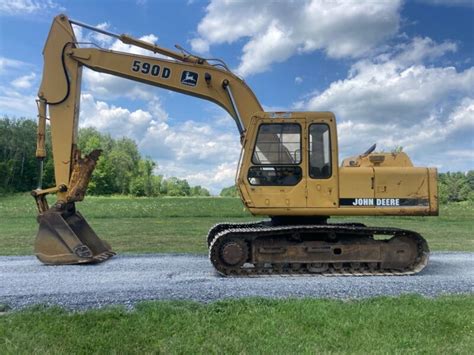 John Deere 590d Hydraulic Excavator For Sale From United States