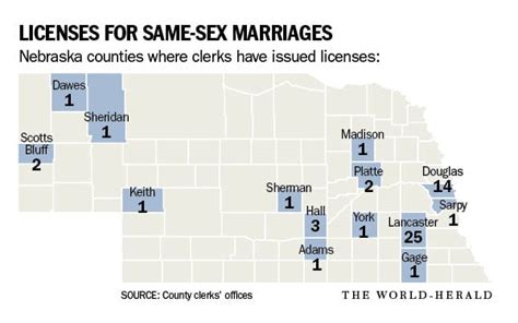 out of nebraska s 93 counties only one — sioux county — refuses to issue same sex marriage