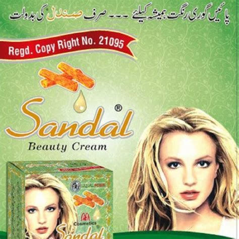 Sandal Whitening Beauty Cream 30gm Aleena Cosmetics