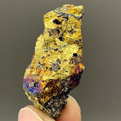 Natural Color Bornite Mineral Crystal Specimen Y302 Etsy