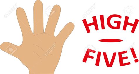 Hi Five Clipart Free Download On Clipartmag