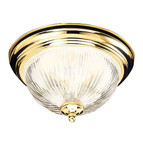 Millbridge Polished Brass 1 Light Ceiling Mount ǀ Lighting And Ceiling Fans ǀ Today S Design House