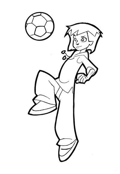 15 Minimaliste Coloriage De Football Gallery  COLORIAGE