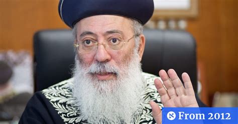 Sephardic Chief Rabbi Tries To Nix Funding Of Reform Rabbis Jewish