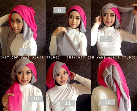 [hijab] 5 simple tutorial hijab pesta elegan 2017 untuk suami
