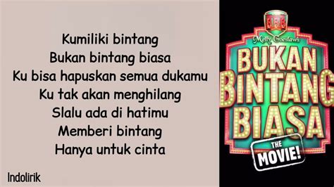 Bbb Bukan Bintang Biasa Lirik Lagu Indonesia Youtube