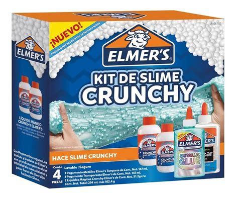 Kit Slime Elmers Crunchy Con Activador Qualify