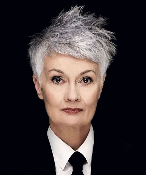 Short hairstyles are perfect for women who want a stylish, sexy, haircut. 30 Amazing Haircuts&Hairstyles for Older Women Over 50 in 2020 - Page 4 - HAIRSTYLES