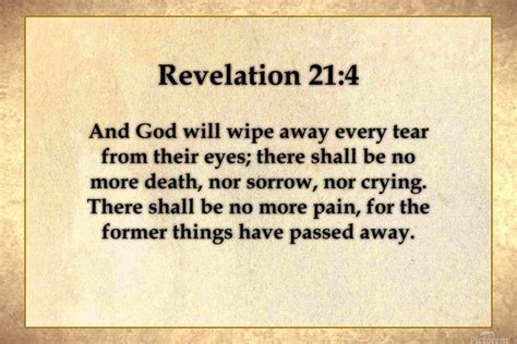 Revelation 21 4 Scripture On The Walls Canvas