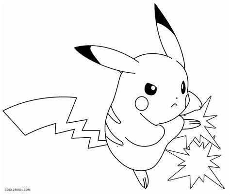 Pikachu Zum Ausmalen