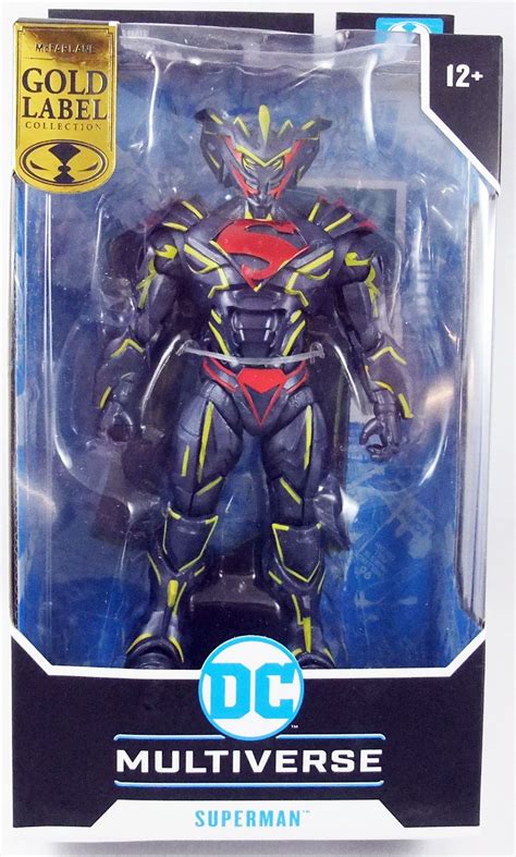 Mcfarlane Gold Label Dc Multiverse Superman Energized Unchained Armor