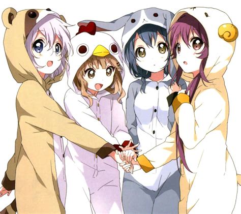 Anime Girls Best Friends Wallpaper