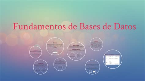 Fundamentos De Bases De Datos By Alberto Fonseca On Prezi