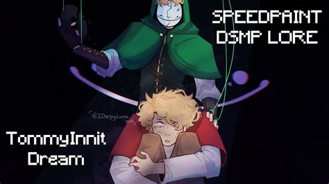 Disc Duo Tommyinnit And Dream Dream Smp Speedpaint Youtube