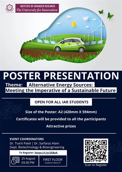 Poster Presentation On Alternative Energy Sources Meeting The