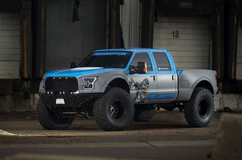 Ford f 350 mega raptor by defco trucks, gigantic ford truck the raptor is an amazing piece of machine. Forget the Ranger Raptor: We want this F-350 Mega Raptor ...