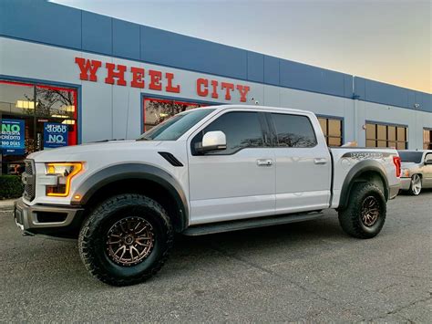 2019 Ford F 150 Raptor White Fuel Off Road Rebel 6 D681 Wheel Wheel Front