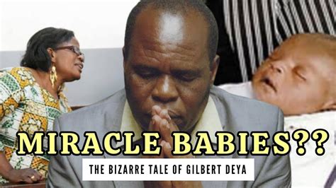 Gilbert Deya Miracle Babies Wĩrore Tales Youtube