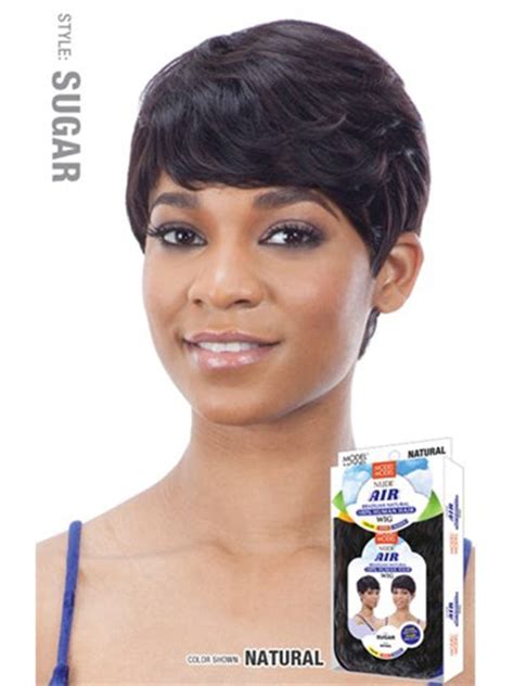 Model Model Nude Air Brazilian Human Hair Wig Sugar Hair Stop And Shop