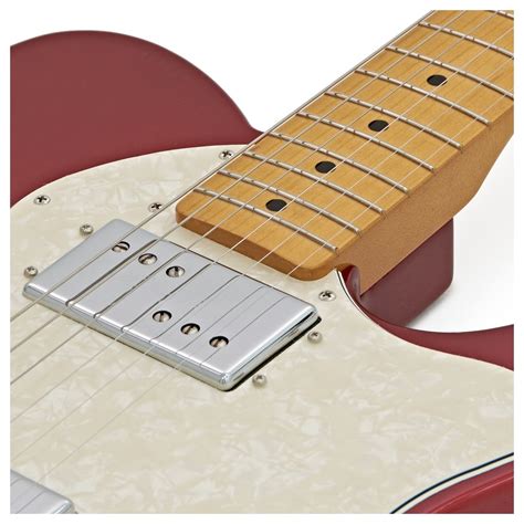 Fender Vintera 70s Telecaster Thinline Candy Apple Red Gear4music