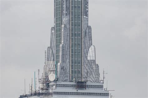Empire State Building Spire Restoration Nears Completion In Midtown