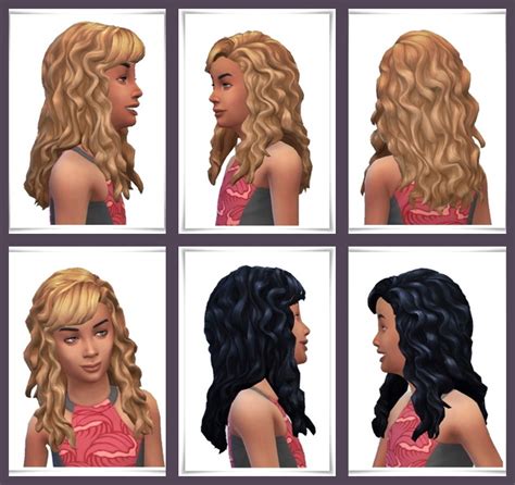 Little Arielle Curls At Birksches Sims Blog Sims 4 Updates