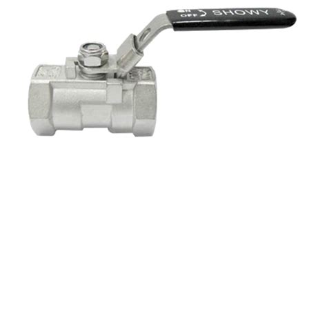 SHOWY STAINLESS STEEL 316 2 F F BALL VALVE STANDARD BORE 5236