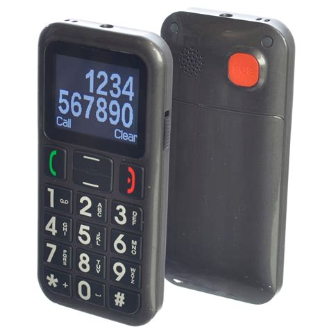 Goso Big Button Senior Cell Phone Unlocked Dual Sim 2g Gsm Quad Band Ebay