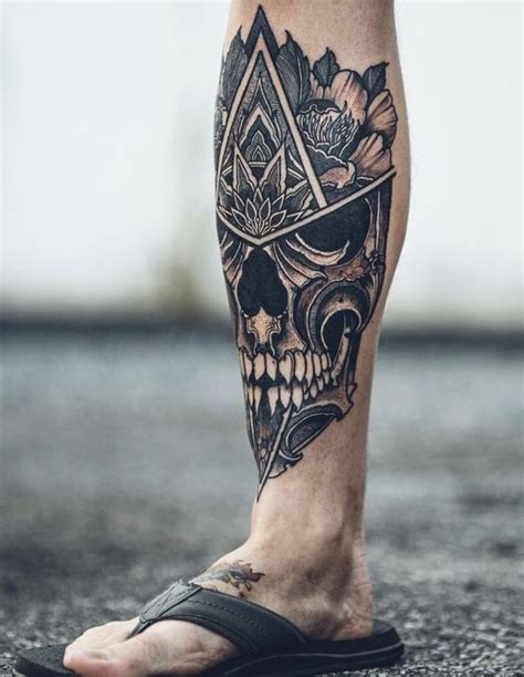 33 Coolest Leg Tattoos For Men Vivid Ink Tattoos