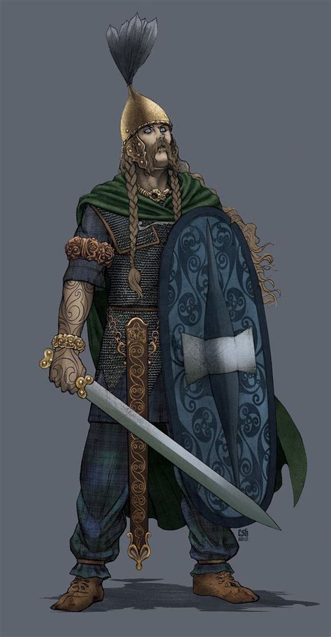 Pictish Warrior Ancient Celts Celtic Warriors