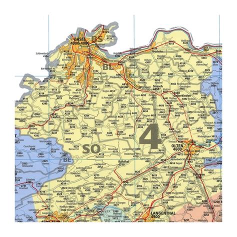Obraz jest dostępny do pobrania w jakości. Mapa ścienna Szwajcaria Kodowa 1:275tys. wymiar 140x90cm.K ...