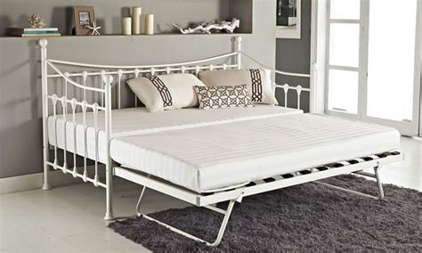 French Styled Day Bed With Optional Trundle And Mattress Furniture