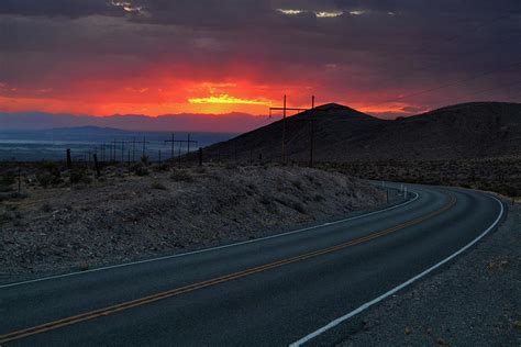 On A Dark Desert Highway Photograph By Rick Ramsey Fine Art America