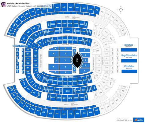 Atandt Stadium Concert Seating Chart