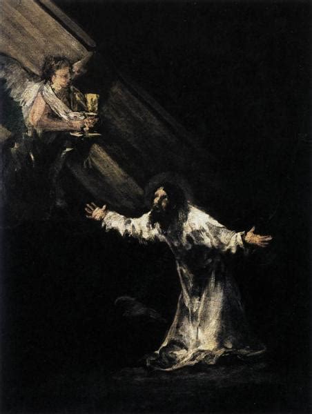 Christ On The Mount Of Olives 1819 Francisco Goya