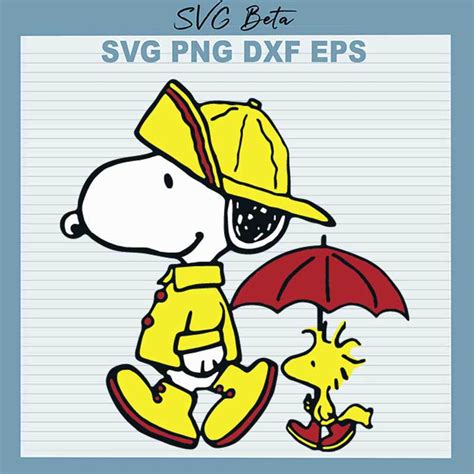 Snoopy And Woodstock Svg Snoopy Svg Png Dxf Cut File My XXX Hot Girl