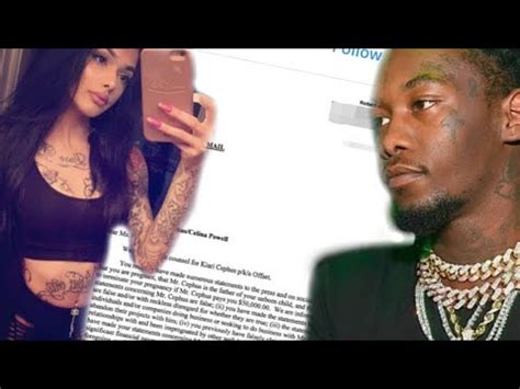Celina Powell Proves Offset Is The Father Youtube