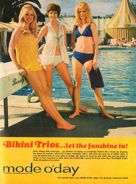 Mode O Day 1970 1970 Fashion Fashion Swimwear