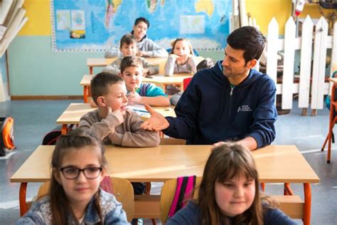 Novak Djokovic Foundation The Philanthropic Side Of The Serbian Star